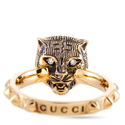 bague gucci|bague gucci feline.